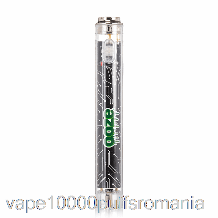 Vape Romania Ooze Slim 400mah Clear 510 Baterie Vape Panther Black